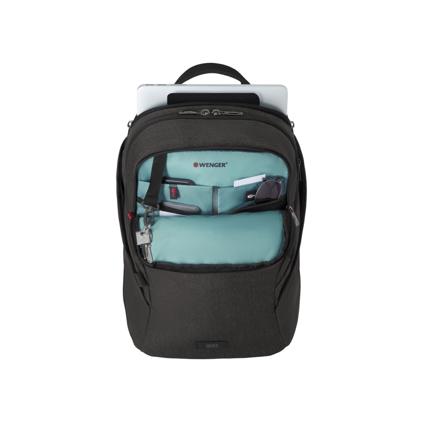 Wenger - Laptop ryggsäck 21 l 16" med ficka för surfplatta 10" MX Belysning svart