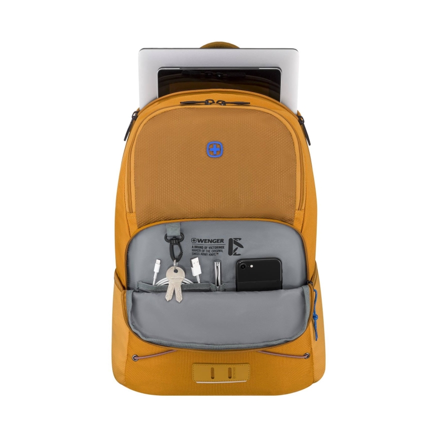 Wenger - Laptop ryggsäck 22 l 15,6 med ficka för surfplatta 10 Trayl gul