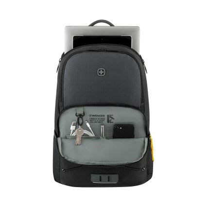 Wenger - Laptop ryggsäck 22 l 15,6" med ficka för surfplatta 10" Trayl svart