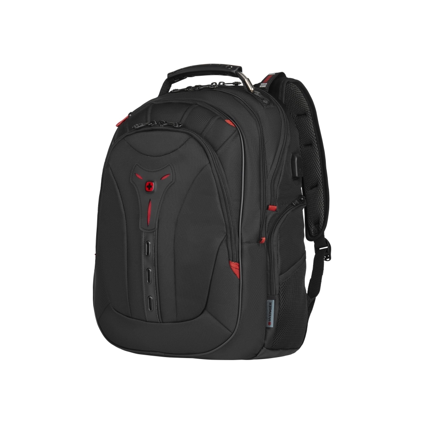 Wenger - Laptop ryggsäck 25 l 16" med ficka för surfplatta 10" Pegasus Deluxe svart