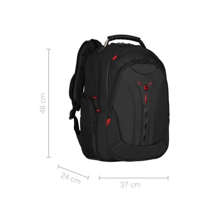Wenger - Laptop ryggsäck 25 l 16" med ficka för surfplatta 10" Pegasus Deluxe svart