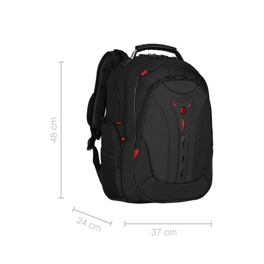 Wenger - Laptop ryggsäck 25 l 16" med ficka för surfplatta 10" Pegasus Deluxe svart