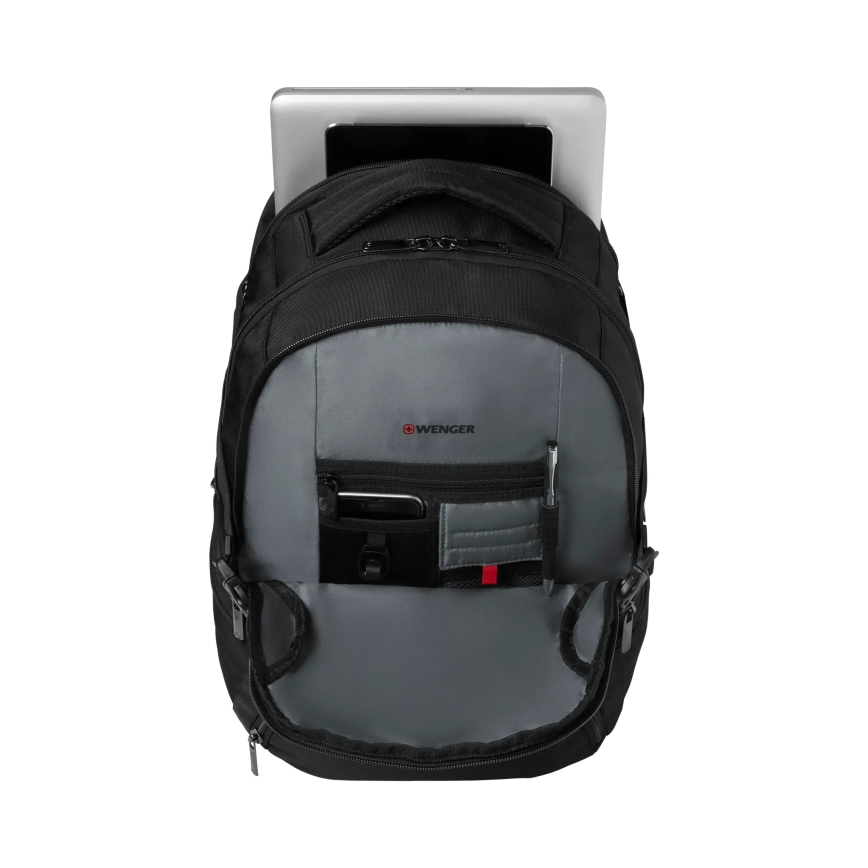 Wenger - Laptop ryggsäck 27 l 16" med ficka för surfplatta 10" Transit svart