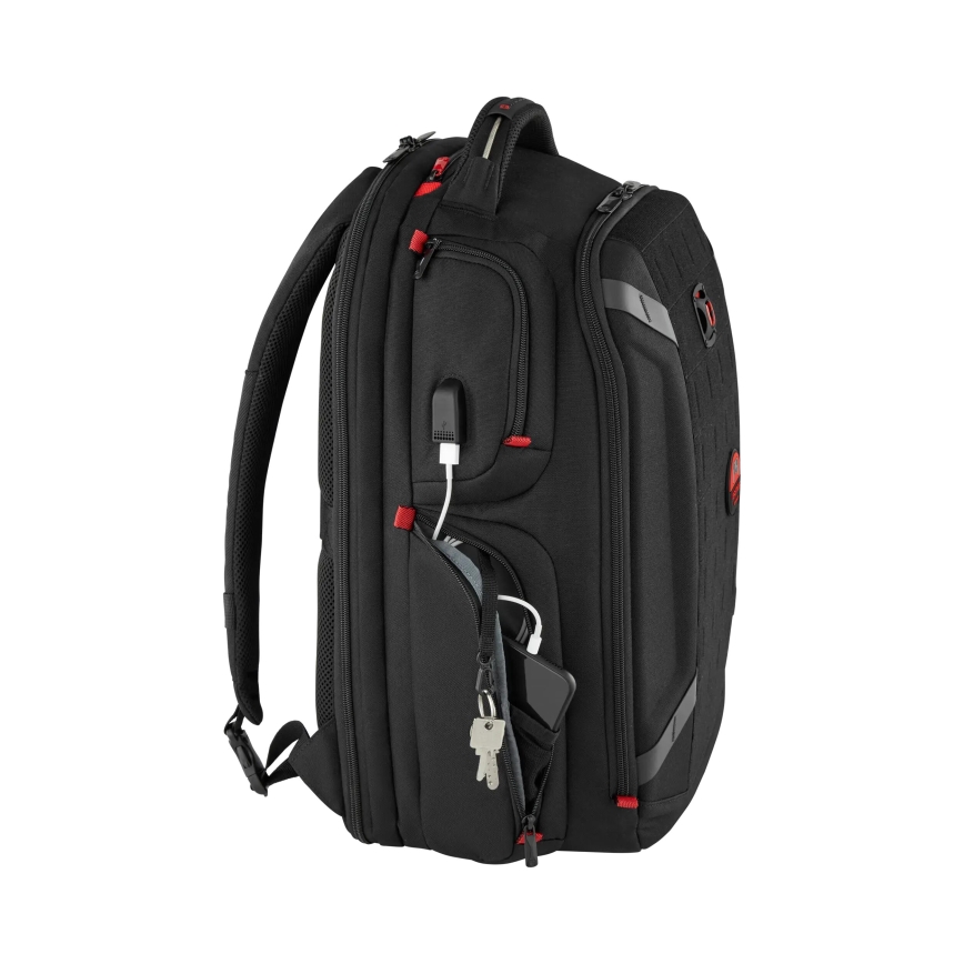Wenger - Laptop ryggsäck 29 l 17,3'' med ficka för surfplatta 12" Spelare One svart