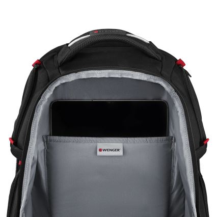 Wenger - Laptop ryggsäck 29 l 17,3'' med ficka för surfplatta 12" Spelare One svart