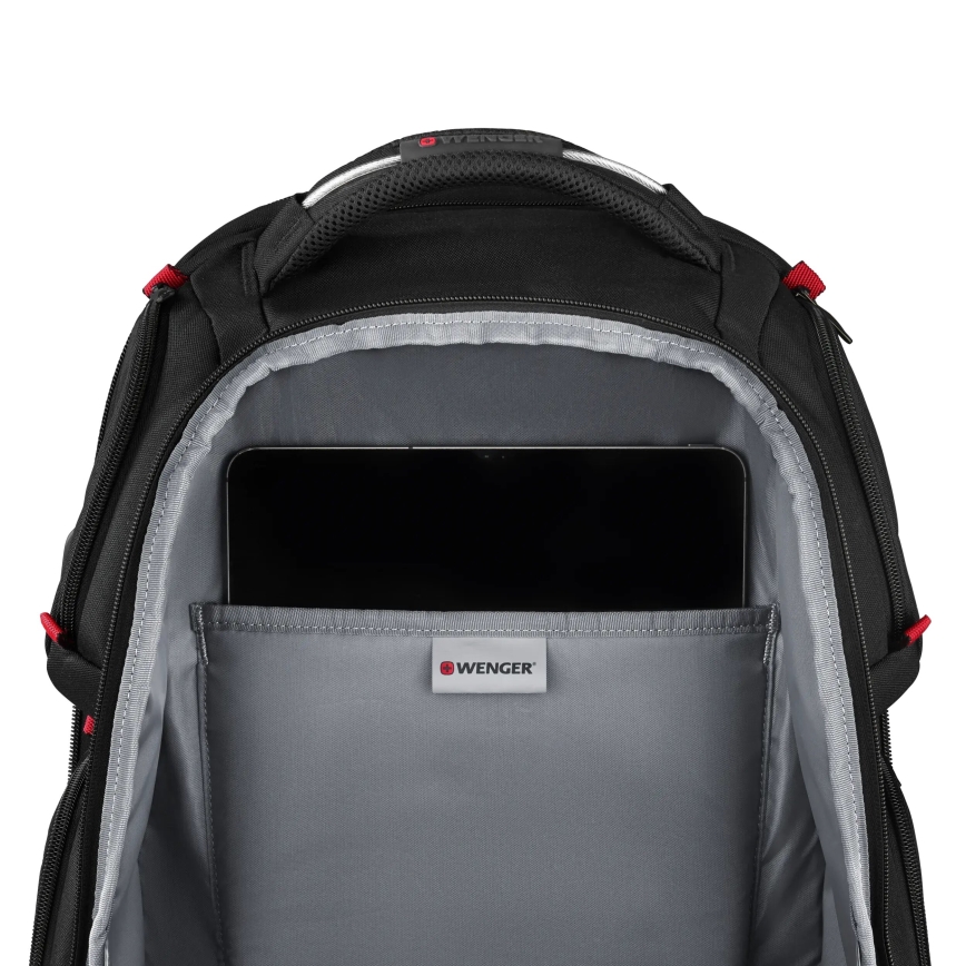 Wenger - Laptop ryggsäck 29 l 17,3'' med ficka för surfplatta 12" Spelare One svart