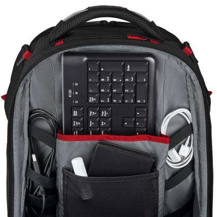 Wenger - Laptop ryggsäck 29 l 17,3'' med ficka för surfplatta 12" Spelare One svart