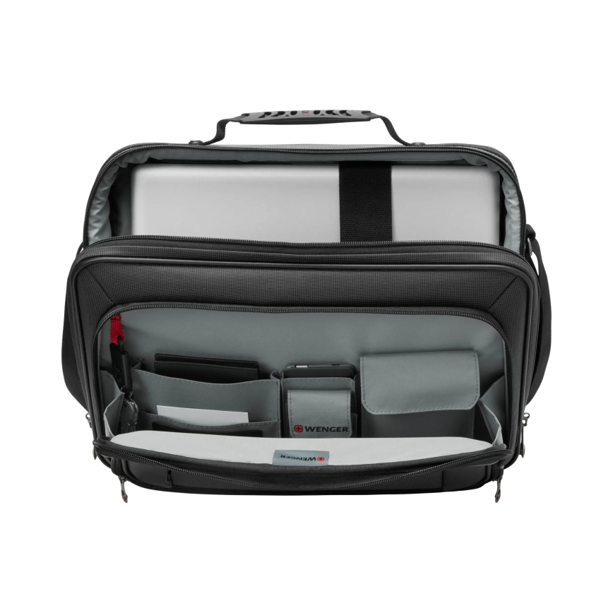 Wenger - Laptopväska 10 l 15,6" med ficka för surfplatta 10" Insight svart