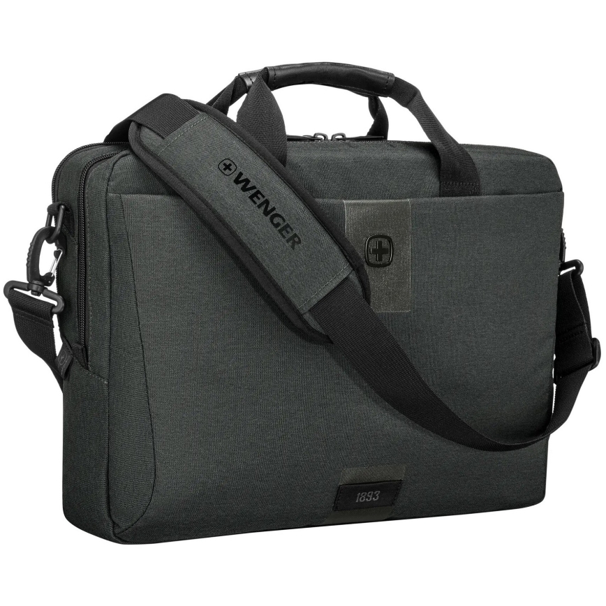 Wenger - Laptopväska 15 l 16 med ficka för surfplatta 10 MX ECO Brief grå