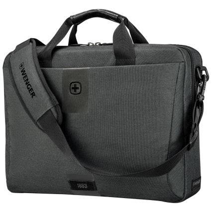 Wenger - Laptopväska 15 l 16 med ficka för surfplatta 10 MX ECO Brief grå