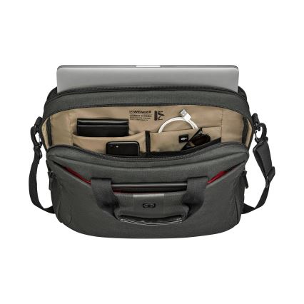 Wenger - Laptopväska 15 l 16 med ficka för surfplatta 10 MX ECO Brief grå