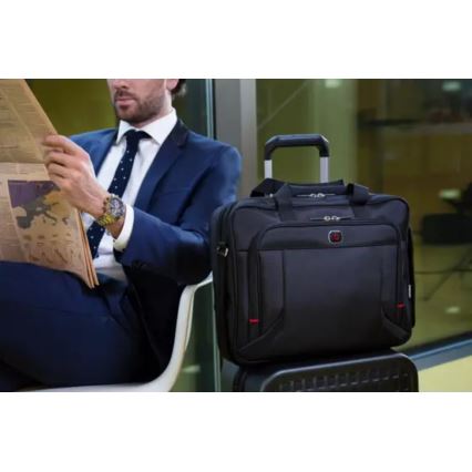 Wenger - Laptopväska 15 l 16" med ficka för surfplatta 10" Prospectus svart