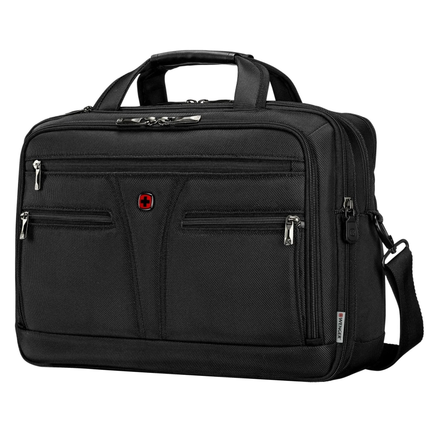 Wenger - Laptopväska 19 l 14-16" med ficka för surfplatta 10" BC Stjärna svart