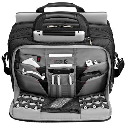 Wenger - Laptopväska 19 l 14-16" med ficka för surfplatta 10" BC Stjärna svart