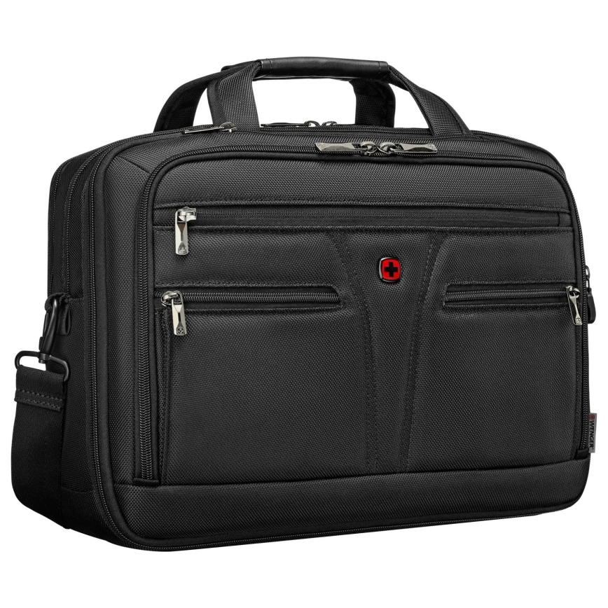 Wenger - Laptopväska 19 l 14-16" med ficka för surfplatta 10" BC Stjärna svart