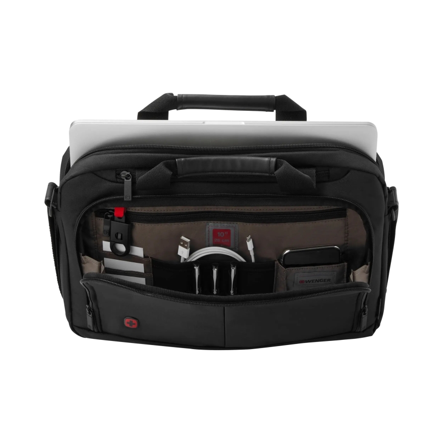 Wenger - Laptopväska 5 l 14" med ficka för surfplatta 10" Source svart