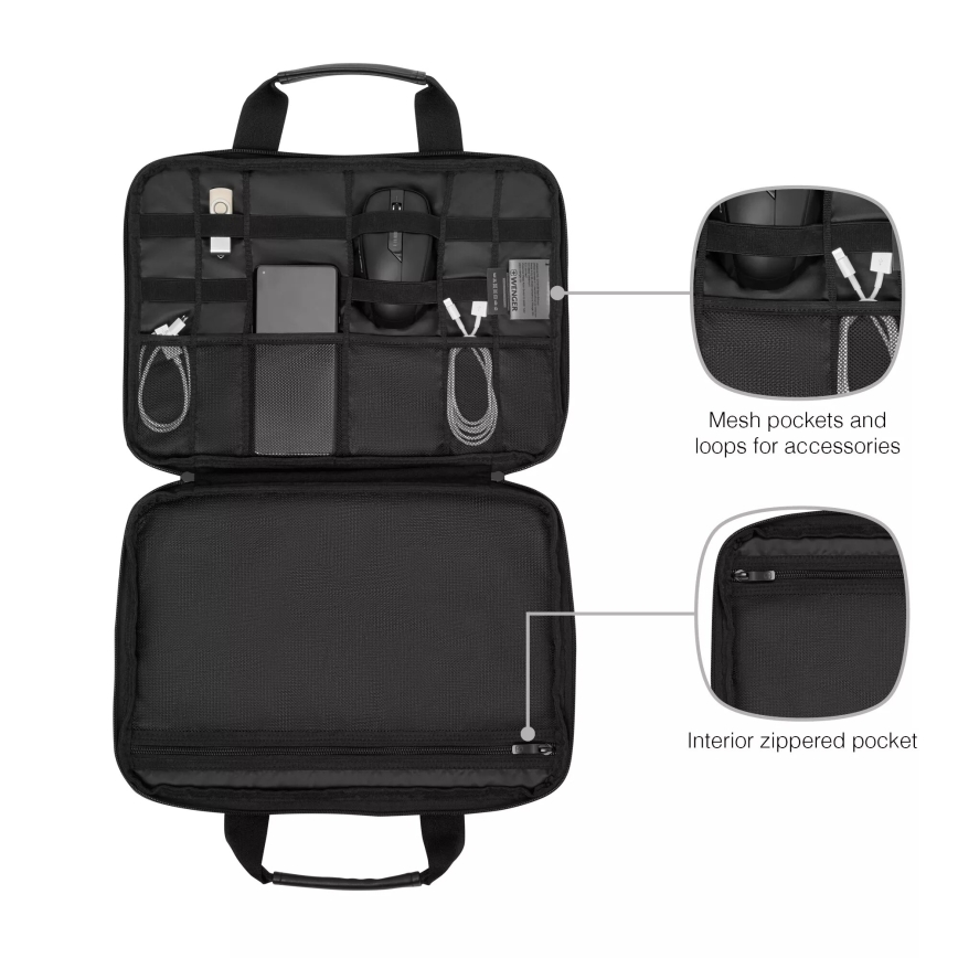 Wenger - Laptopväska 6 l 14" Guyde svart