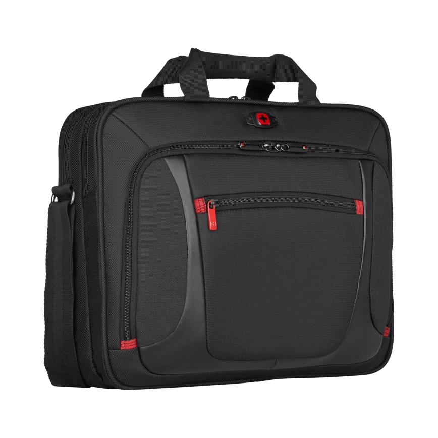Wenger - Laptopväska 9 l 16" med ficka för surfplatta 10" Sensor svart