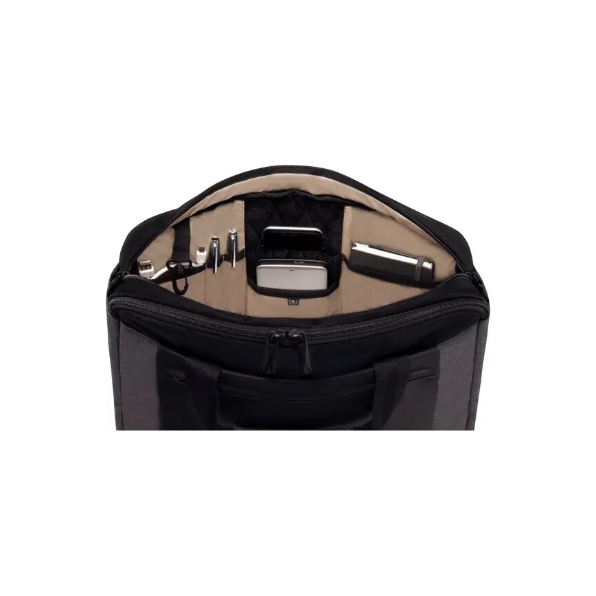 Wenger- Laptopväska 9 l 16" med ficka för surfplatta 10" Underground svart/grå