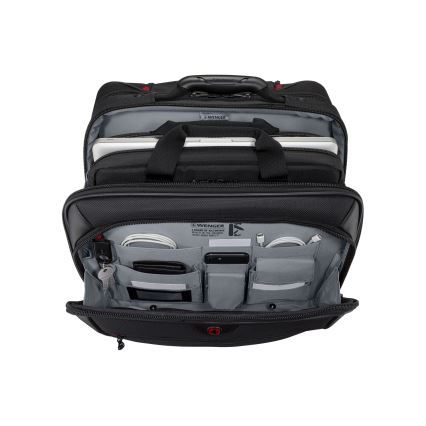 Wenger - Reseväska på hjul 23 l 17" + laptopväska 15,4" Potomac svart