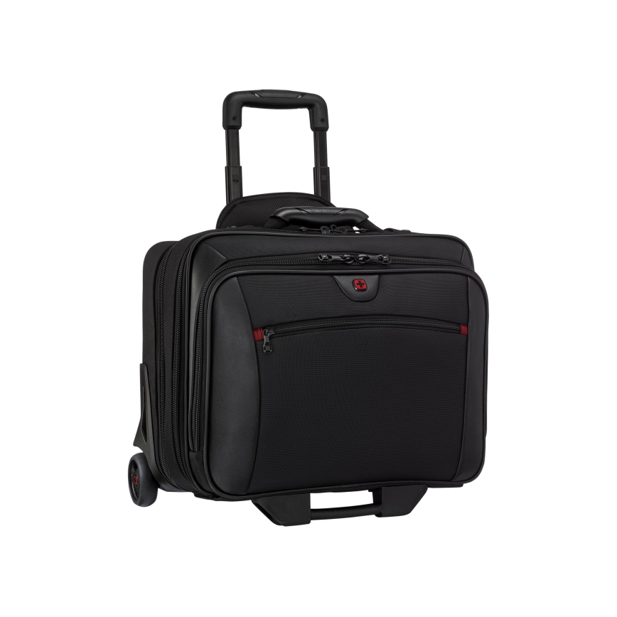 Wenger - Reseväska på hjul 23 l 17" + laptopväska 15,4" Potomac svart