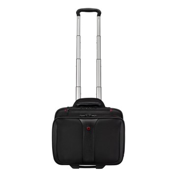 Wenger - Reseväska på hjul 25 l 17" + laptopväska 15,6" Patriot svart