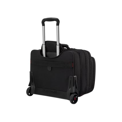 Wenger - Reseväska på hjul 25 l 17" + laptopväska 15,6" Patriot svart