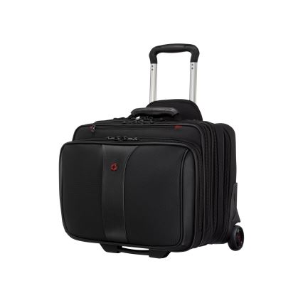 Wenger - Reseväska på hjul 25 l 17" + laptopväska 15,6" Patriot svart
