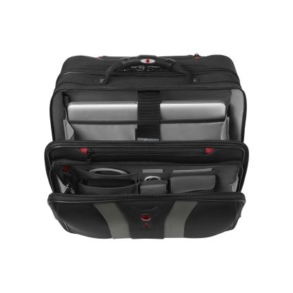 Wenger - Travel luggage på hjul 29 l + laptop låda 15,6" Granada svart
