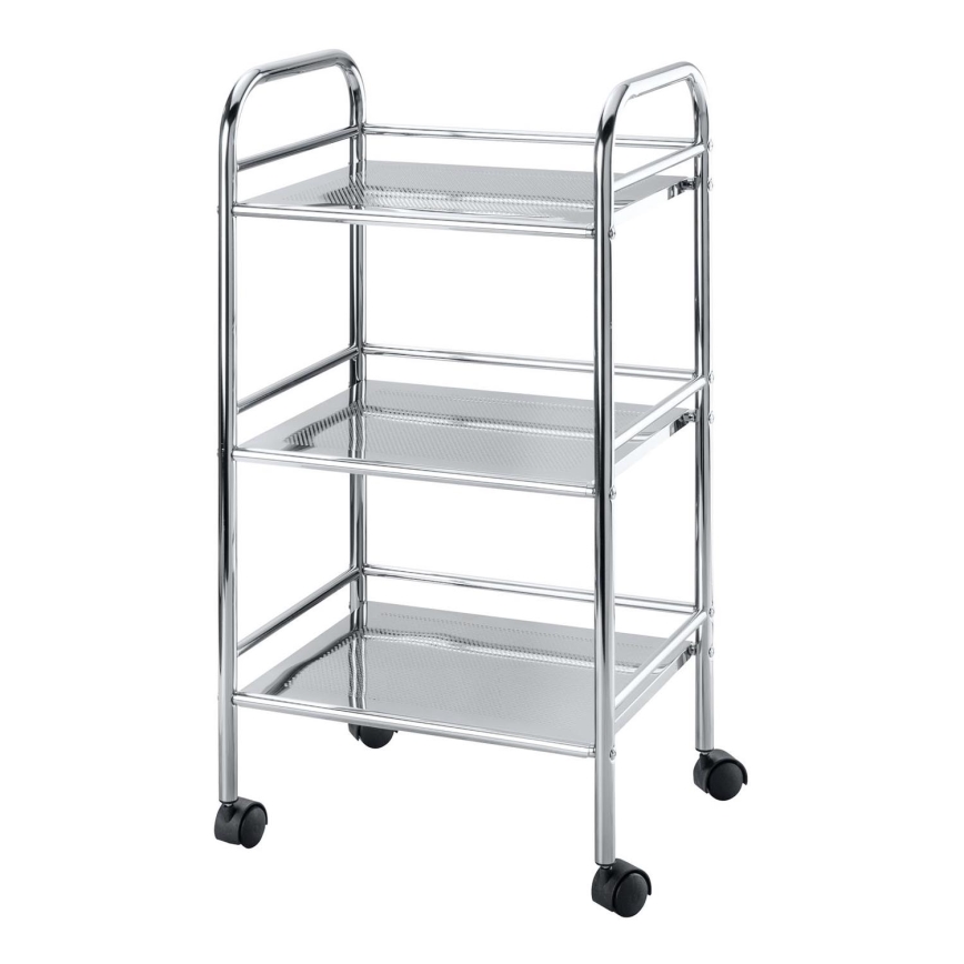 WENKO 12285100 - Rullvagn EXCLUSIVE 41x75 cm glänsande krom