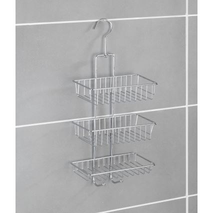 WENKO 15888100 - Hylla NIVALA 22x50 cm blankkrom
