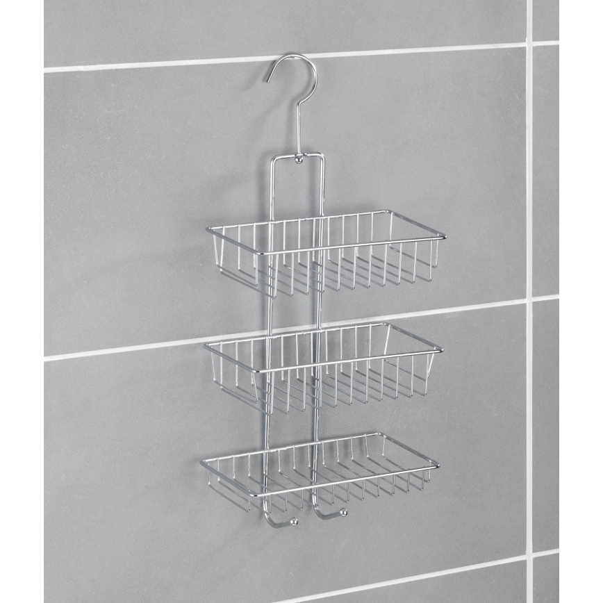 WENKO 15888100 - Hylla NIVALA 22x50 cm blankkrom