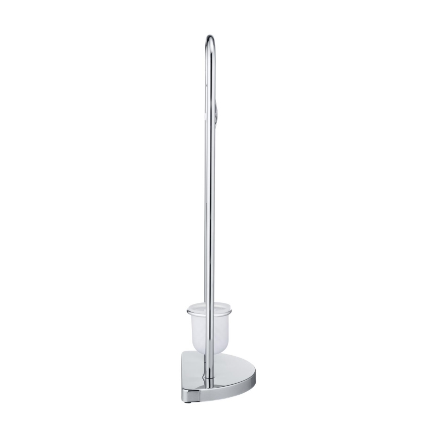 WENKO 16608100 - Toalettborste COSENZA 33 x 84 cm, blank krom/satin