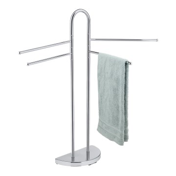 WENKO 16610100 - Handduksställ COSENZA 33x93,5 cm i blank krom