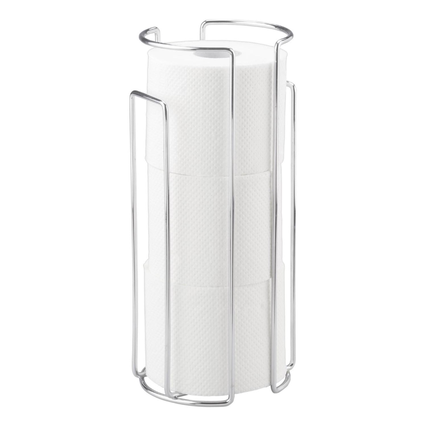 WENKO 16825100 - Toalettpappershållare MILANO 13,5x32 cm blank krom