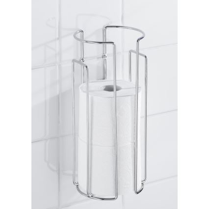 WENKO 16825100 - Toalettpappershållare MILANO 13,5x32 cm blank krom