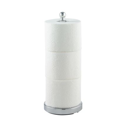 WENKO 16878100 - Toalettpappershållare VITERBO 14x35 cm silver