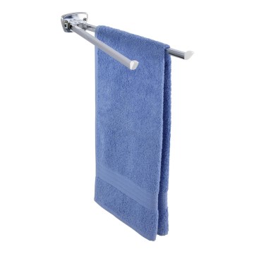 WENKO 17875100 - Handdukshållare BASIC 42x8 cm rostfritt stål/silver