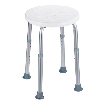 WENKO 1792921100-Pall SECURA 45,5x45,5 cm vit/silver/grå