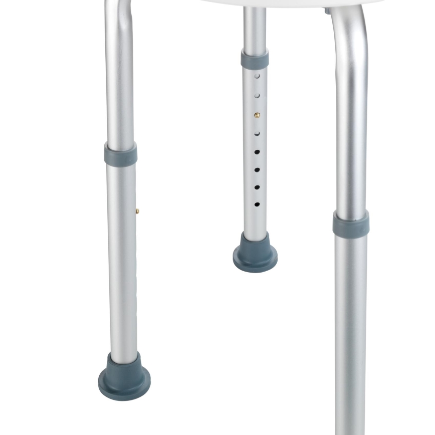 WENKO 1792921100-Pall SECURA 45,5x45,5 cm vit/silver/grå