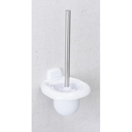 WENKO 17947100 - Toalettborste PURE 15,5 x 36 cm, vit