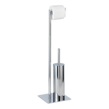 WENKO 18562100 - WC-borste RECCO 20 x 71,5 cm, blank krom