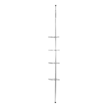 WENKO 18596100-Hörnelement PREA 28x200 cm rostfritt stål/blank krom