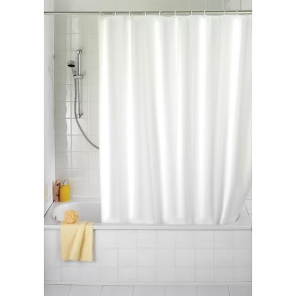 WENKO 19104100 - Duschdraperi 180x200 cm vitt