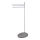 WENKO 19493100 - Handduksställ PEBBLE STONE 38x84 cm blank krom/grå