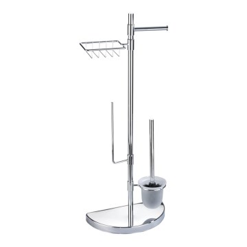 WENKO 196022500 - Toalettcenter SPACE MARVEL 34x84,5 cm silver/satin