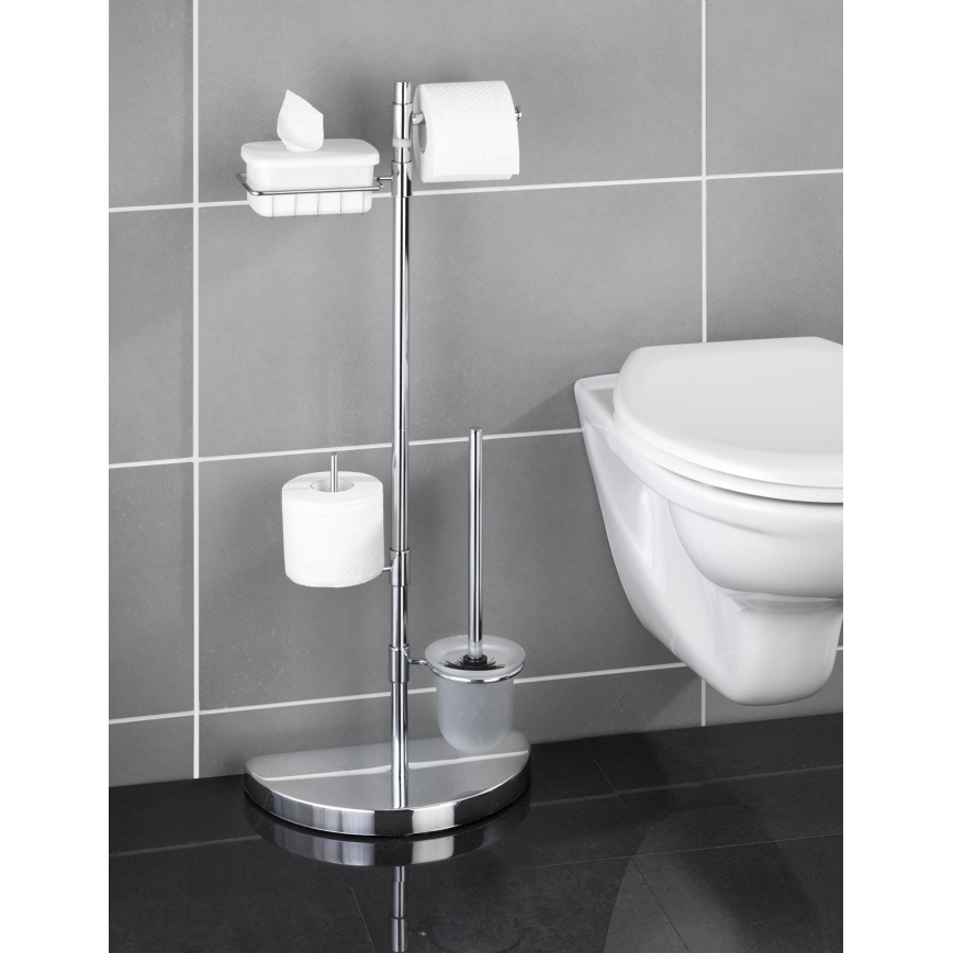 WENKO 196022500 - Toalettcenter SPACE MARVEL 34x84,5 cm silver/satin
