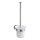 WENKO 19614100 - WC-borste BOSIO MATT 10x14 cm rostfritt stål/silver/satin