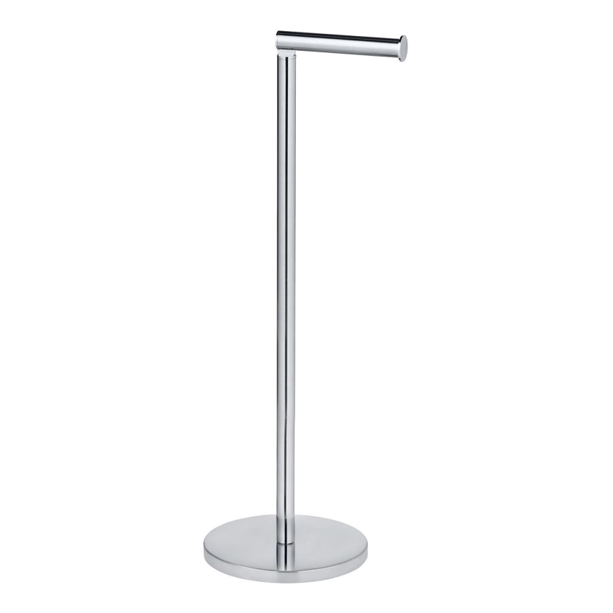 WENKO 19637100 - Toalettpappershållare 21x55 cm i rostfritt stål/silver