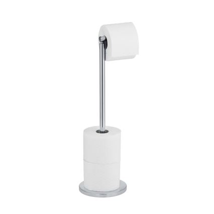 WENKO 19637100 - Toalettpappershållare 21x55 cm i rostfritt stål/silver